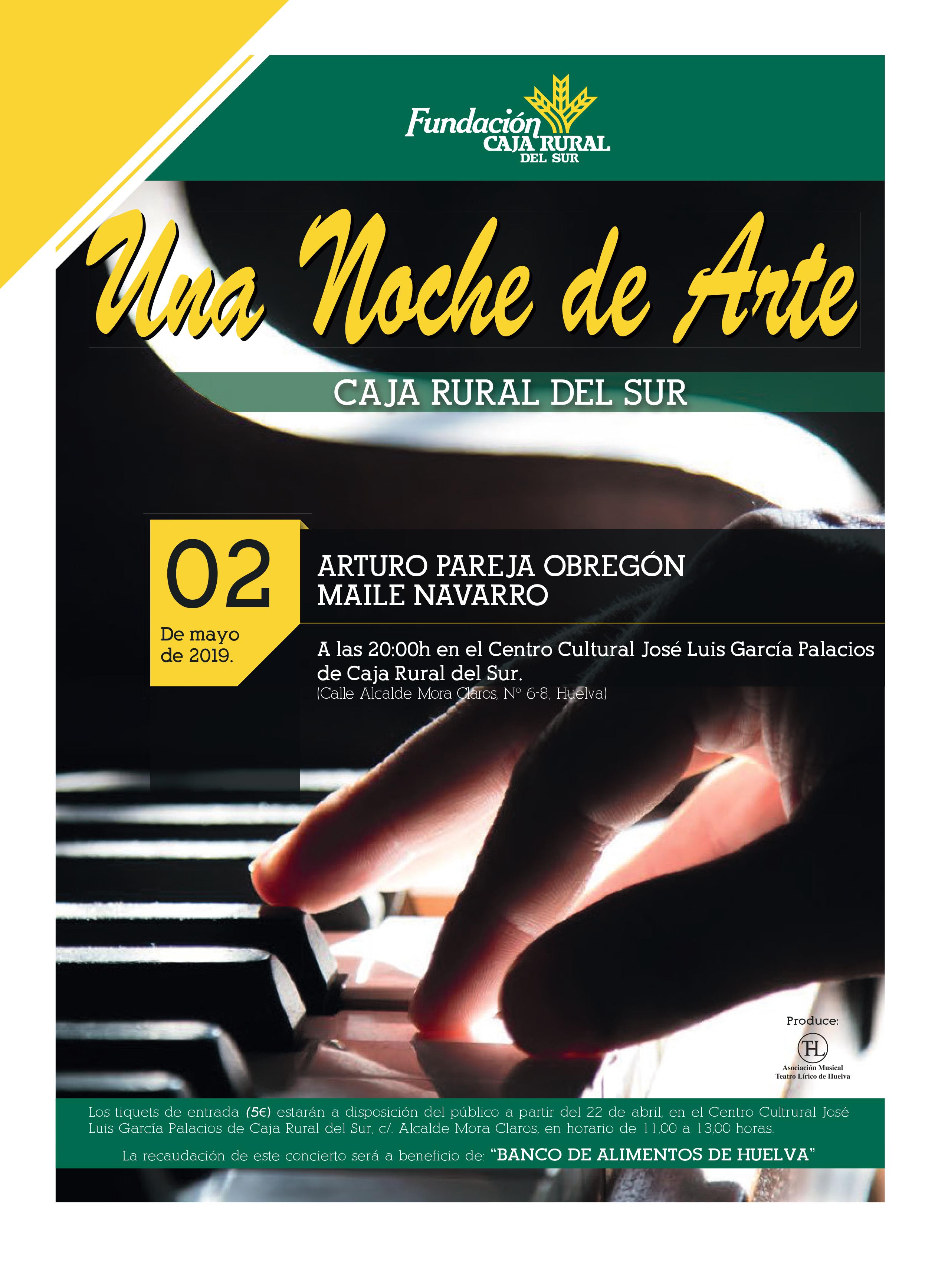 Lírico: 'Una noche de arte', con Arturo Pareja Obregón y Maile Navarro